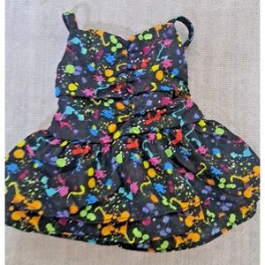 AMERICAN GIRL Courtney's‎ Splatter Print Dress Released 2020 Retired 2023